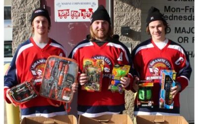 Lumberjacks Deliver Toys for Tots